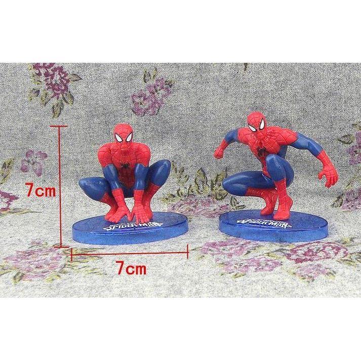New Superhero Cake Topper Spider man PVC Doll Toy For Kids Boy Birthday Gift Spider man Toys (785L) - Image 7