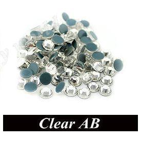 Crystals Stones Iron on Flat Back Gold yellow AB Hot Fix Strauss Crystal Hot fix Rhinestones for Clothes (836L) - Image 11