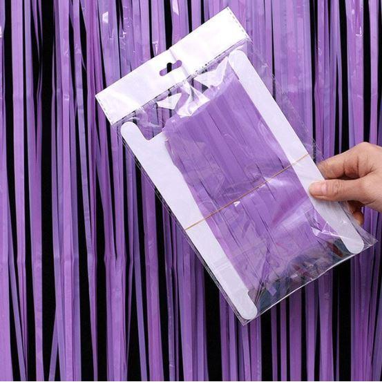 2M Macaron Party Backdrop Curtain Tinsel Rain Birthday Party Decorations Adult Kids Wedding Party(677L) - Image 9