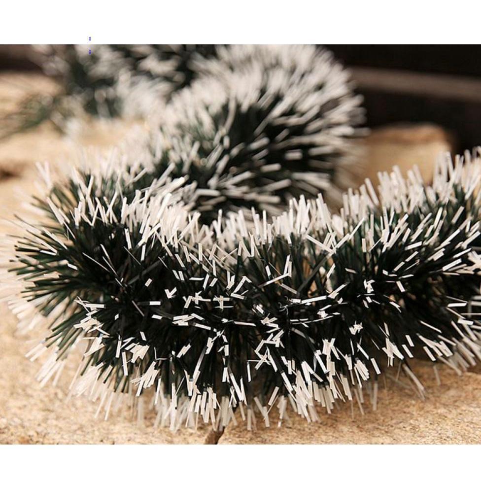 2m Christmas Decoration Ribbon Garland Christmas Tree Ornaments Dark Green Ribbon DIY Decor Tinsel Xmas Party(1104L) - Image 5