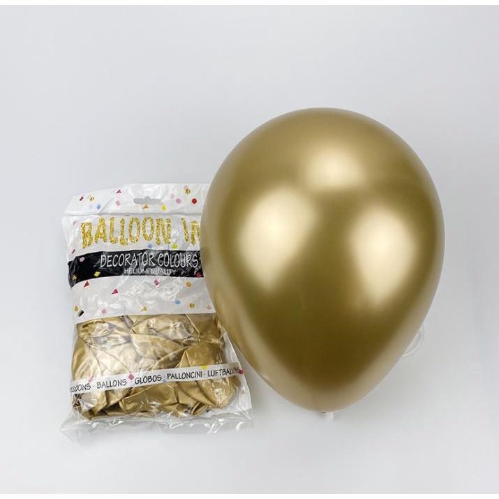 100pcs 12inch 3.2g/1pc Thick Chrome Metallic Colors Party Decor birthday Balloon Supplies Helium Favors ballons (1399L) - Image 8