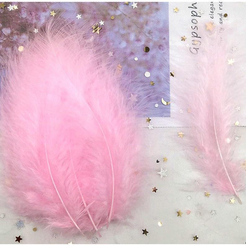 Natural Goose Feather 10-15cm Crafts DIY Pure Feathers for Wedding Decor Jewelry Balloons Clothing Decoration(1185L) - Image 5