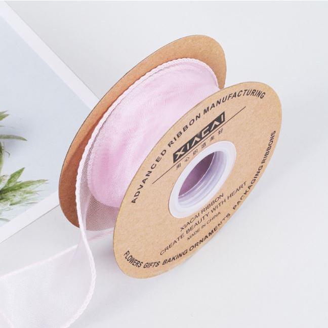 4cm*1yard Plain Fishtail Yarn Ribbon Bouquet Packaging Material Flower Baking Lace Ribbon 鱼尾纱波浪纱丝带纱带 (1924L) - Image 16