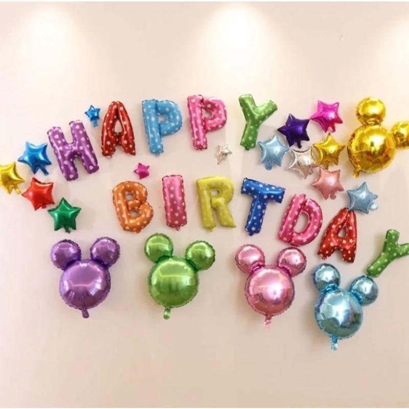 63cm x 57cm Mickey Minnie Head Foil Balloon Birthday Party Decoration Inflatable Cartoon Mitch Balloon (292L) - Image 2