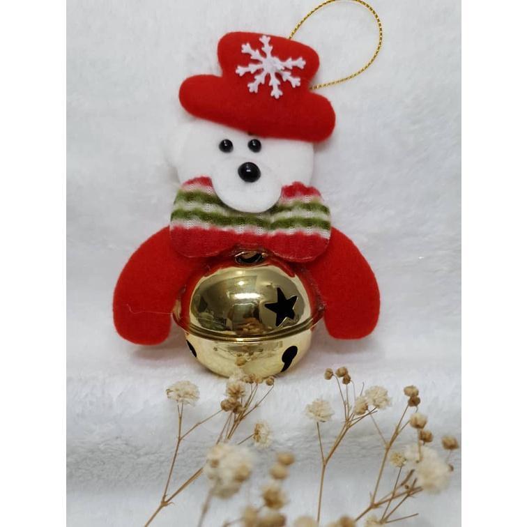 Christmas Decorations Plush ball doll pendant ski Snowman Pendant Christmas Tree Pendant festival decoration(1105L) - Image 9