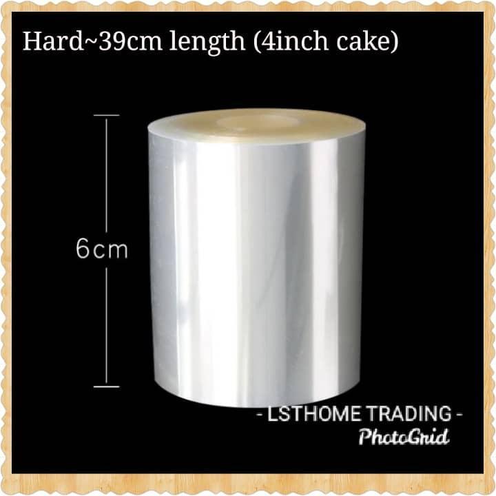 6/8/10/12cm Hard Soft Transparent Paper Clear Mousse Surrounding Edge Wrapping Tape Baking Cake Dessert Collar (1611L) - Image 12
