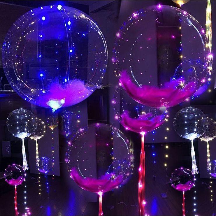 Transparent Wave Ball Balloon Wedding Banquet Celebration Decor Balloon Foil Balloon Bobo Balloon(442L) - Image 3