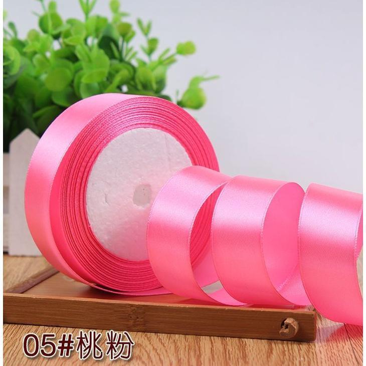 2.5cm Handmade DIY Material Silk Satin Ribbon for Wedding Party Gift Wrap Accessories Sewing Christmas Decoration(533L) - Image 16