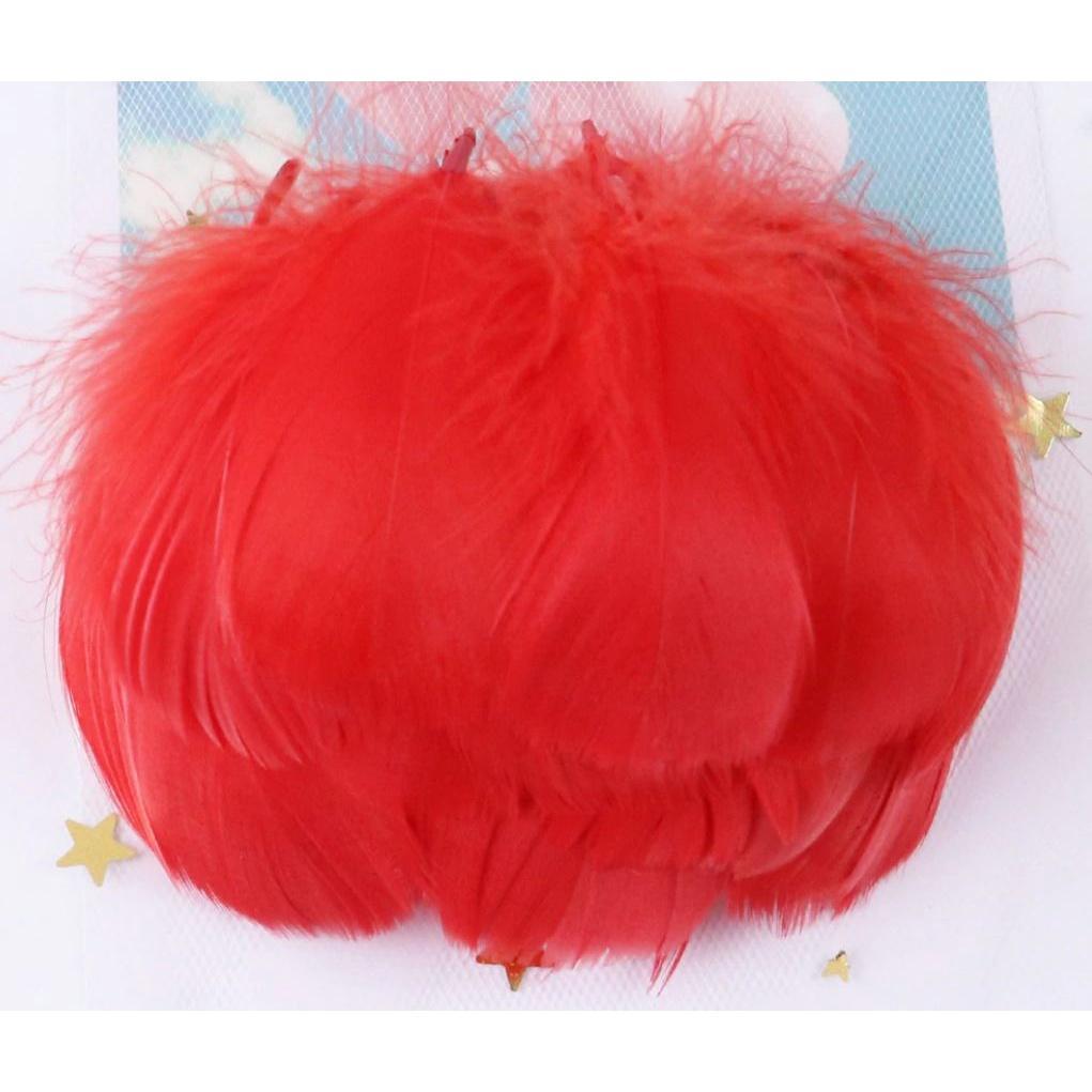 5-8 CM Small Fluffy Goose Feathers Dyed Colorful Swan Plume For Diy Carnival Party Decoration Craft Accessories(883L) - Image 8
