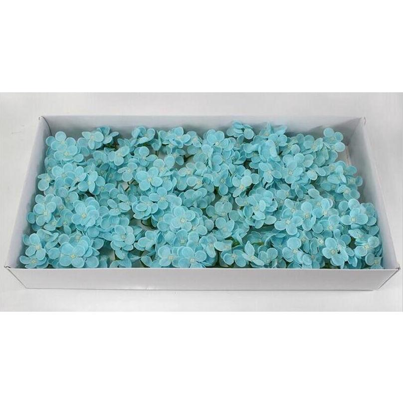 40pcs/box Soap Flower Artificial Flower Hydrangea Head for Wedding Decor DIY Soap Bouquet (545L) - Image 14