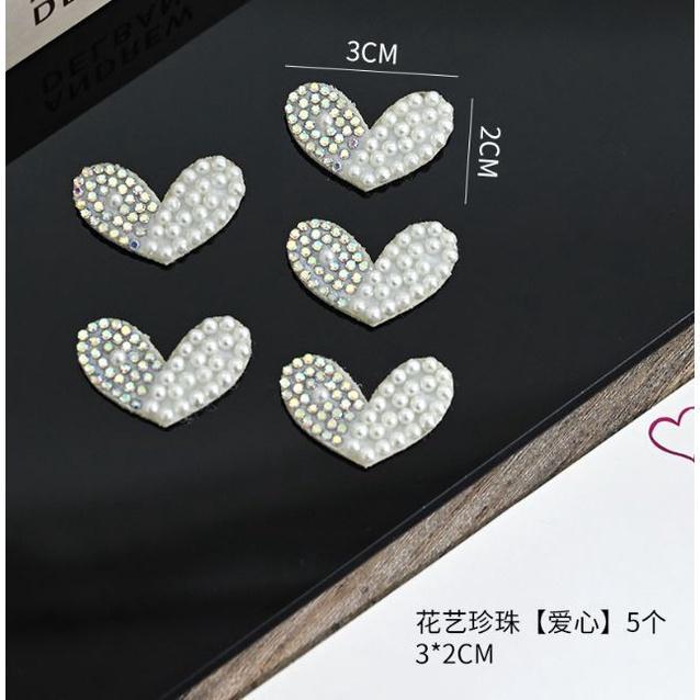 Cloth Lattice Flower fragrance flower packaging diy pearl accessories bouquet packaging material flower (1959L) - Image 19