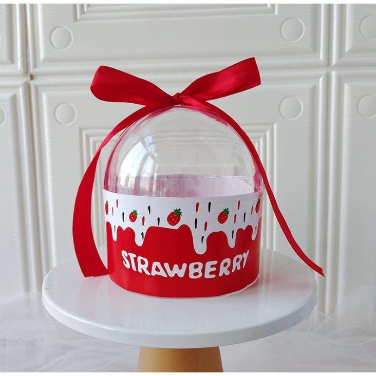 New Year Birthday Wedding Candy Box Transparent Acrylic Round Gift Box New Year Gift Packaging Box(1155L) - Image 11