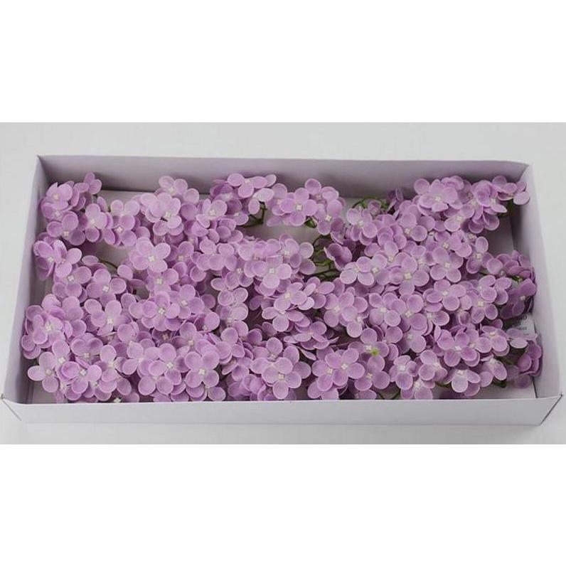 40pcs/box Soap Flower Artificial Flower Hydrangea Head for Wedding Decor DIY Soap Bouquet (545L) - Image 12