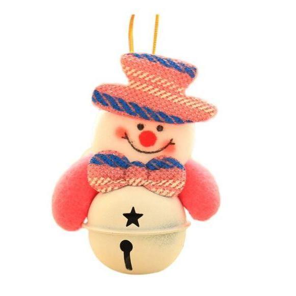 Christmas Decorations Plush ball doll pendant ski Snowman Pendant Christmas Tree Pendant festival decoration(1105L) - Image 6