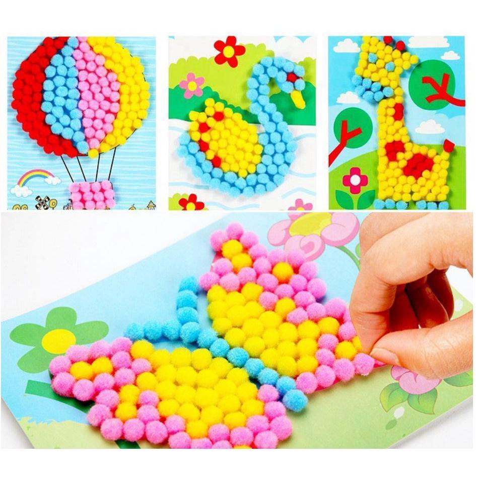 40Pcs 13/15mm Mini Fluffy Soft Pom Poms Pompoms Ball Handmade Kids Toys Wedding Christmas Decor DIY Sewing Craft(1088L) - Image 8