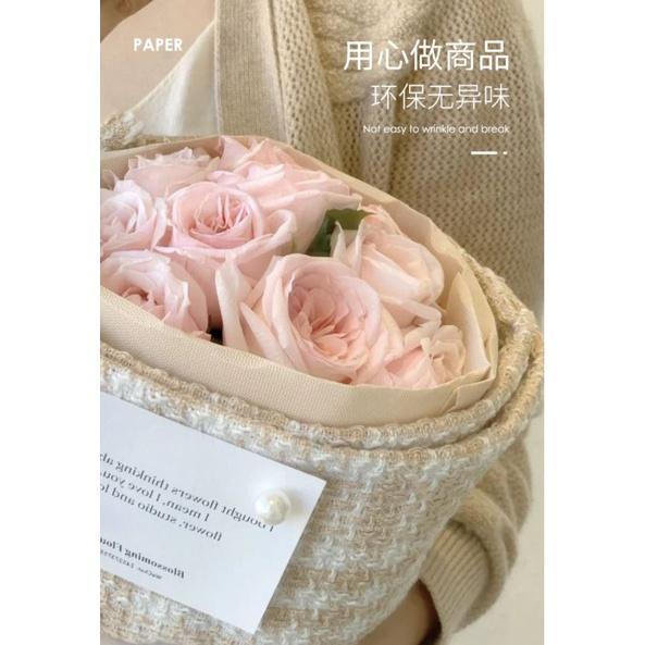 1.5M*0.5M High Quality Flower Wrapping Paper Cloth Lattice Florist Bouquet New Trendy Eco-Friendly Fabric(1843L) - Image 2