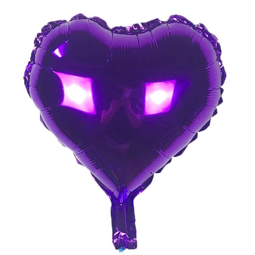 5pcs/pack 10inch Heart Aluminum Foil Helium Balloons Birthday Wedding Decoration Festival Party Decoration(250L) - Image 17