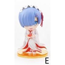 Anime Life in a different world from zero PVC Model Maid Subaru Natsuki Emilia Rem Ram Action Figures 蕾姆爱蜜莉雅装扮模型(1790L) - Image 6