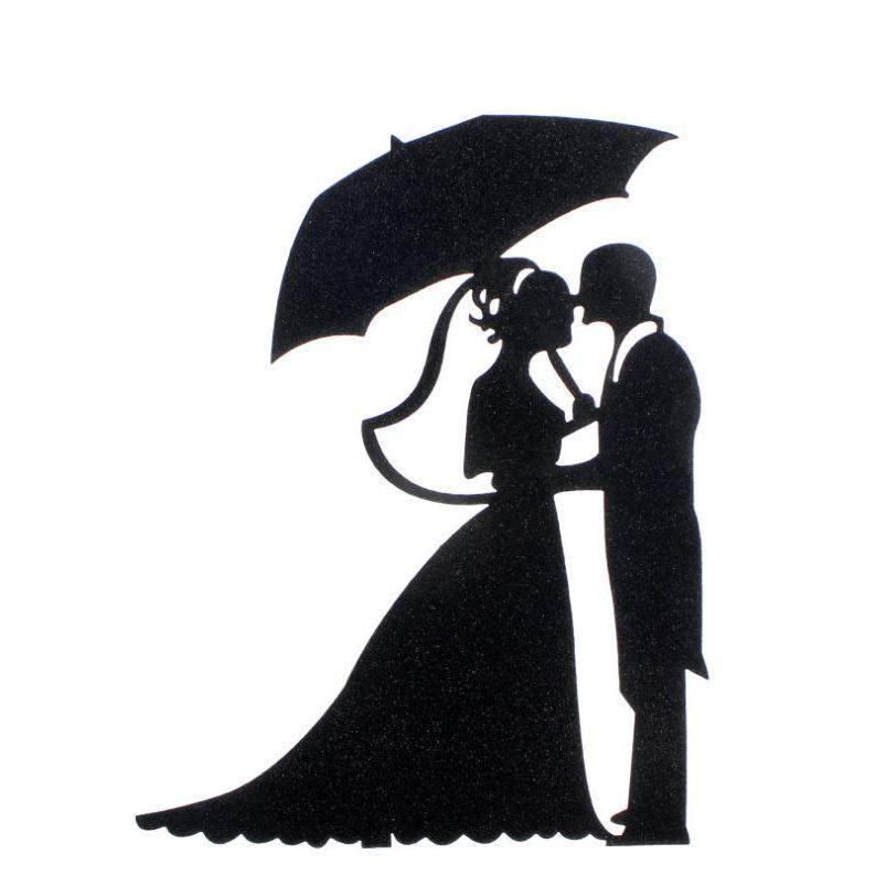 Paper Mr & Mrs Cake Flags Love Heart Wedding Cake Topper Bride Groom Wedding Party Cake Baking Decoration (1305L) - Image 4