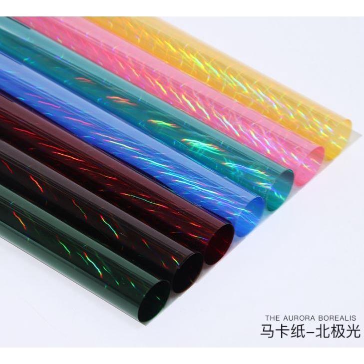 58*58cm Rainbow Cello Flower Floral Wrapping Paper Candy Cake Cookie Packaging Craft Gift Packing Colorful (1532L) - Image 5