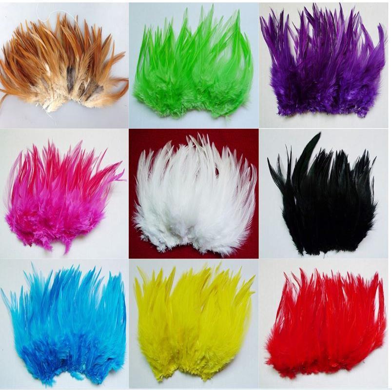 10pcs/lot beautiful Chicken Feather 10-15cm/4-6Inch Rooster Feathers for crafts DIY Jewelry Accessories plumas(1187L)