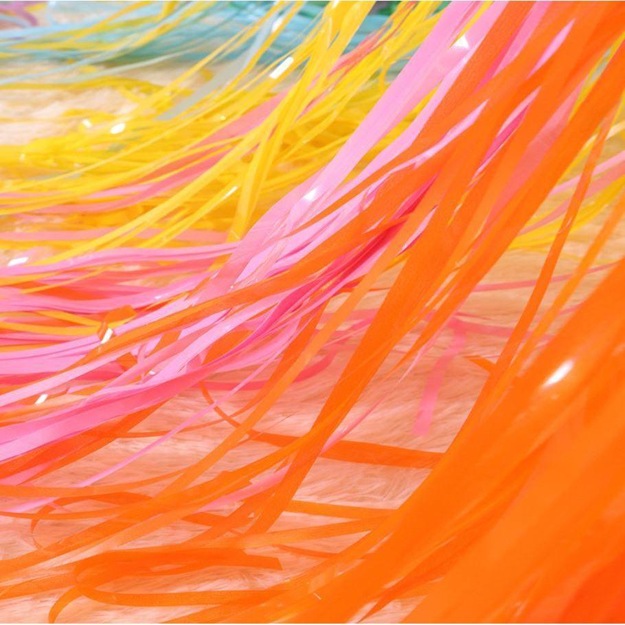 2M Macaron Party Backdrop Curtain Tinsel Rain Birthday Party Decorations Adult Kids Wedding Party(677L) - Image 2