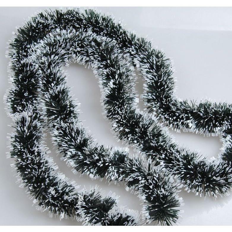 2m Christmas Decoration Ribbon Garland Christmas Tree Ornaments Dark Green Ribbon DIY Decor Tinsel Xmas Party(1104L) - Image 11