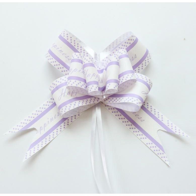 5pcs/Lot "HAPPINESS" Large Pull Flower Ribbon Packaging Gift Bags Bottle Pumping Garland for Home Party Decoratio(1241L) - Image 4