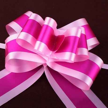 5pcs/bag 50# Colors Organza Pull Bows Ribbon Wedding Centerpieces Wedding Car Decoration Gift Packaging Packing(234L) - Image 12