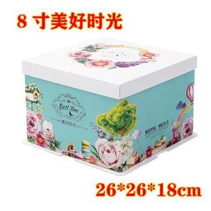 Candy Forest Pattern Paper Candy Gift Box 2020 Xmas Christmas Kids Birthday Wedding Party Packaging Cake Boxes(1009L) - Image 11