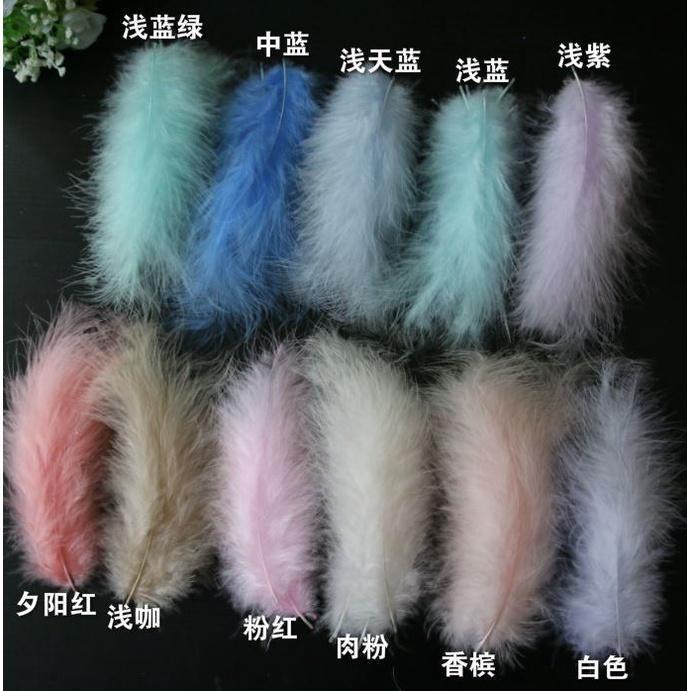 9-15cm Turkey Marabou Feather Boa Soft Fluffy Plume Feather Fans DIY Design Creative Decoration Jewelry(1194L) - Image 4