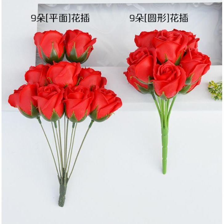 1pc simulation of artificial plastic stem leaves rose stem/silk/wedding decoration (630L) - Image 4