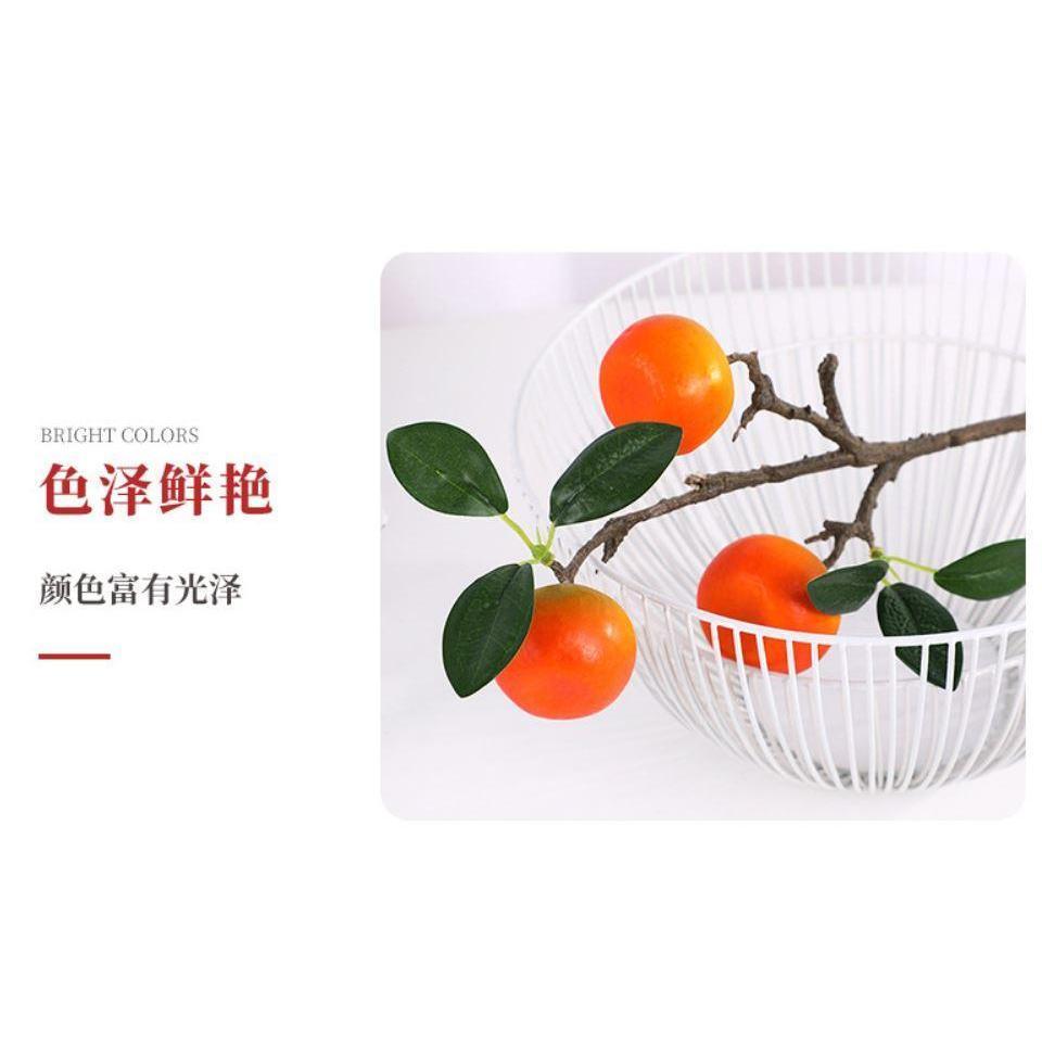 Simulation orange tree new year festival flower fruit food shooting background prop holiday gifts guest plant (1178L) - Image 8