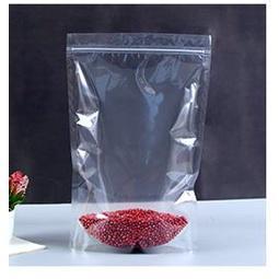 10PCS/ Lot Plastic Stand Up Zipper Matte Clear Food Storage Bag Reclosable Zip Lock Package Pouches Transparent (1110L) - Image 11