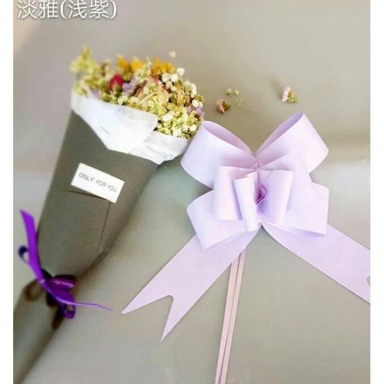 5Pcs Creative 4.5cm Pull Bow Ribbon for Gift Flower Bowknot Gift Packing DIY Party Wedding Car Room Decoration(703L) - Image 14