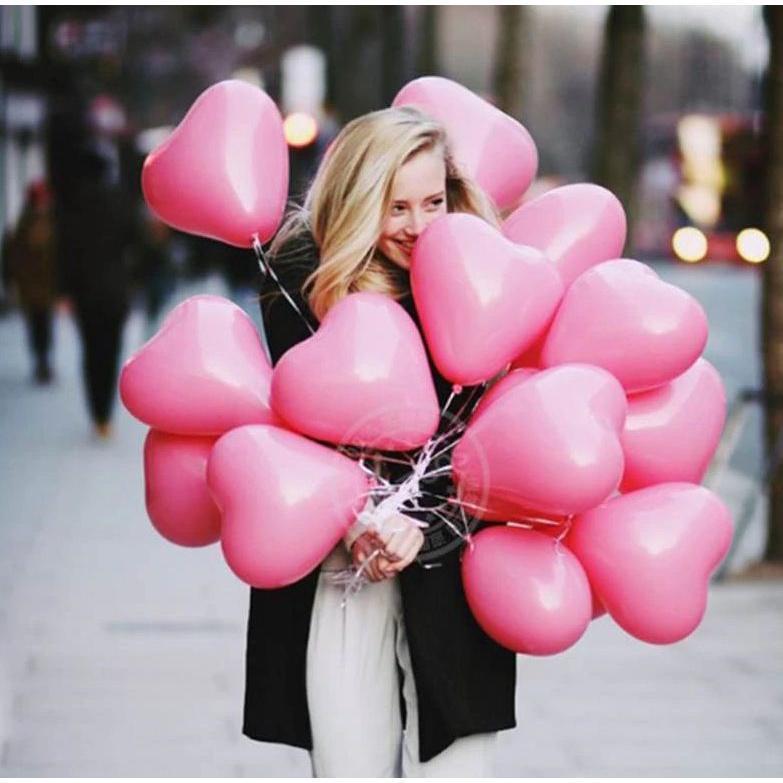 10inch Heart Latex Balloons Wedding Happy Birthday Balloons Decoration Valentines Day Love Shape Pearl Balloons(310L) - Image 3
