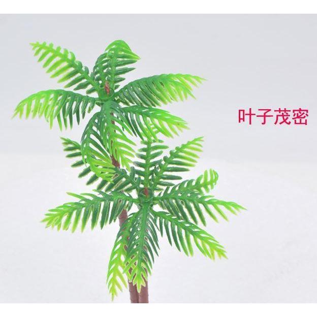 Coconut Tree Birthday Cake Cards Dessert Baking Fruit Insert Cards Toppers Decor (350L) - Image 5
