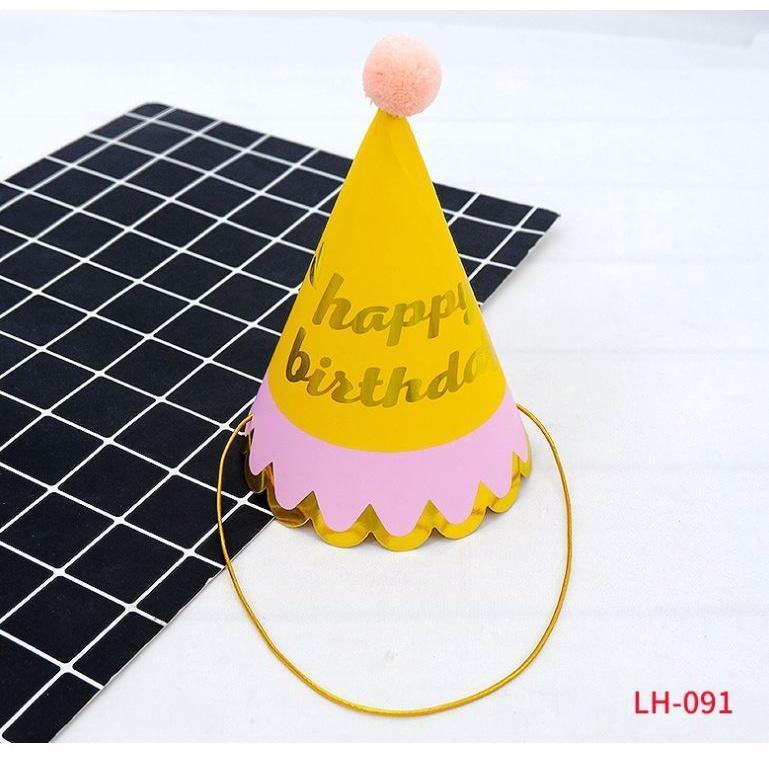 1pc Happy Birthday Party Hats Gold Letter Artificial Flower Decoraiton Crown Decorations Party Heart Star Crown(726L) - Image 18