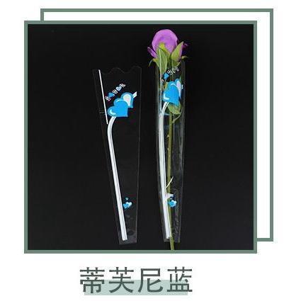 20pcs LOVE Plastic Opp Bag Floral Packaging Materials Accessory Transparency Bag Rose Single Flower Bag (567L) - Image 8