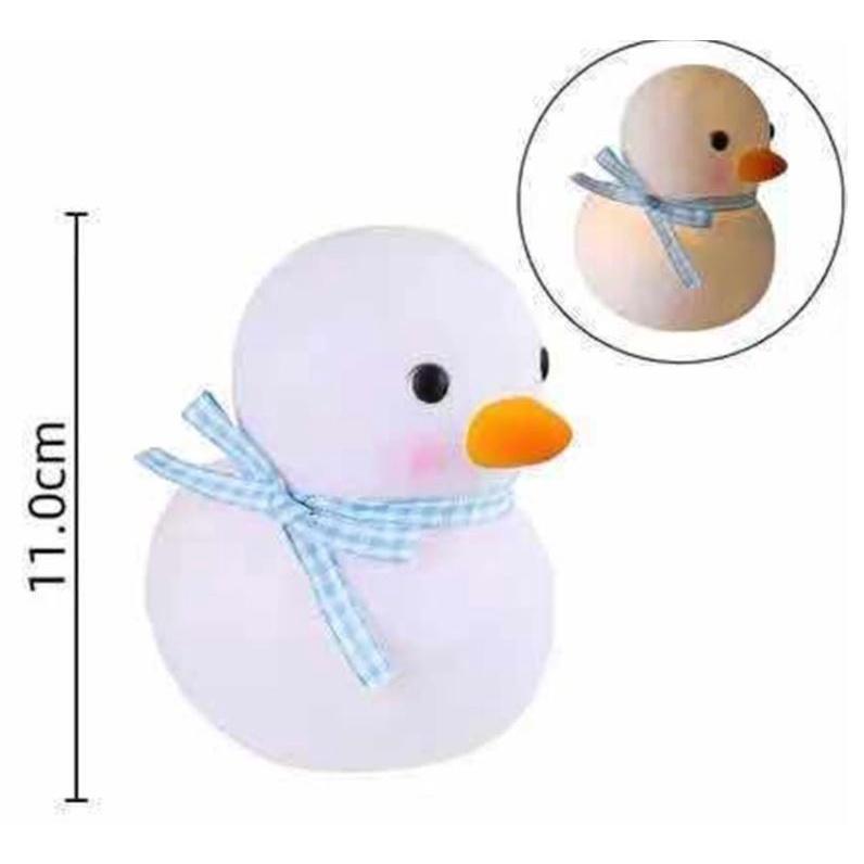 Cartoon Night Light LED Cute Decoration Lamps Duck Girl Kids Children Toys Gifts for Bedroom Bedside Room Lights(1728L) - Image 8