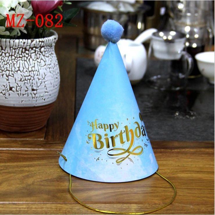1pc Happy Birthday Party Hats Gold Letter Artificial Flower Decoraiton Crown Decorations Party Heart Star Crown(726L) - Image 8
