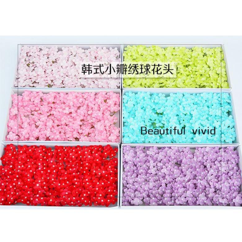 40pcs/box Soap Flower Artificial Flower Hydrangea Head for Wedding Decor DIY Soap Bouquet (545L) - Image 2