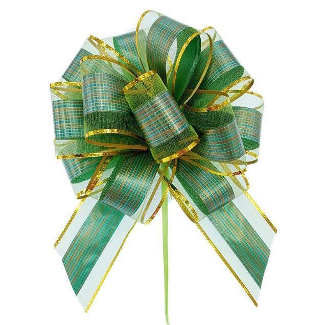1pc Large Golden Pull Bow Tulle Ribbon Bows Wedding Party Cars Birthday Christmas Presents Gift Decoration(1872L) - Image 14
