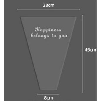 10pcs Flower Wrapping Bags Flower Bouquet Packaging Bags Floral Arrangement Bag(1108L) - Image 10