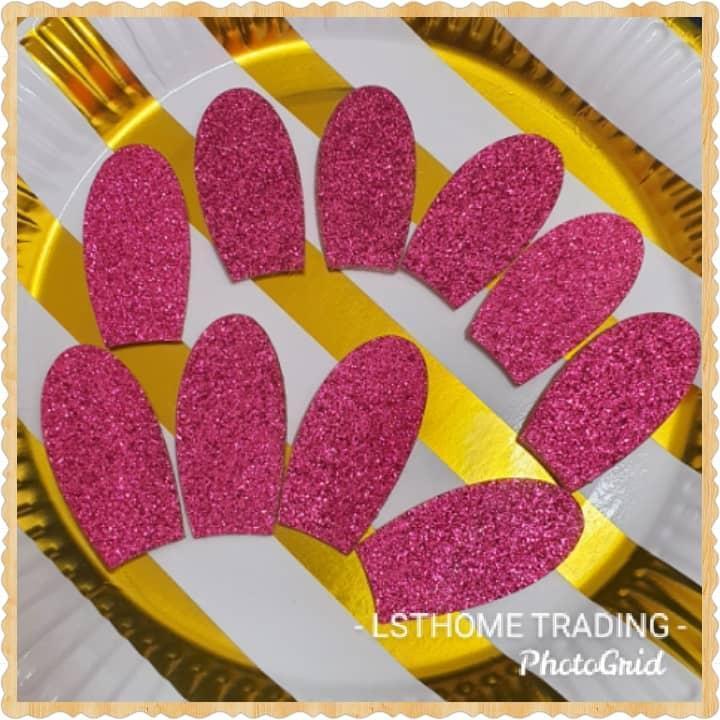 10pcs 2cm Multi-Color Gold Powder Rabbit ears padded applique Crafts for garment accessories and Girl Hair Jewelry(1707L - Image 6