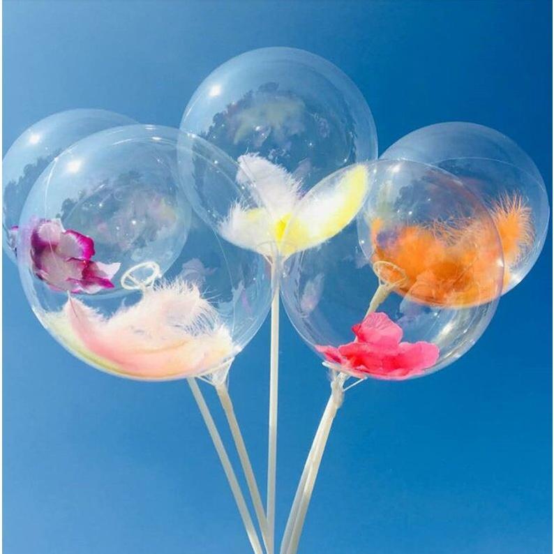 Transparent Wave Ball Balloon Wedding Banquet Celebration Decor Balloon Foil Balloon Bobo Balloon(442L) - Image 4