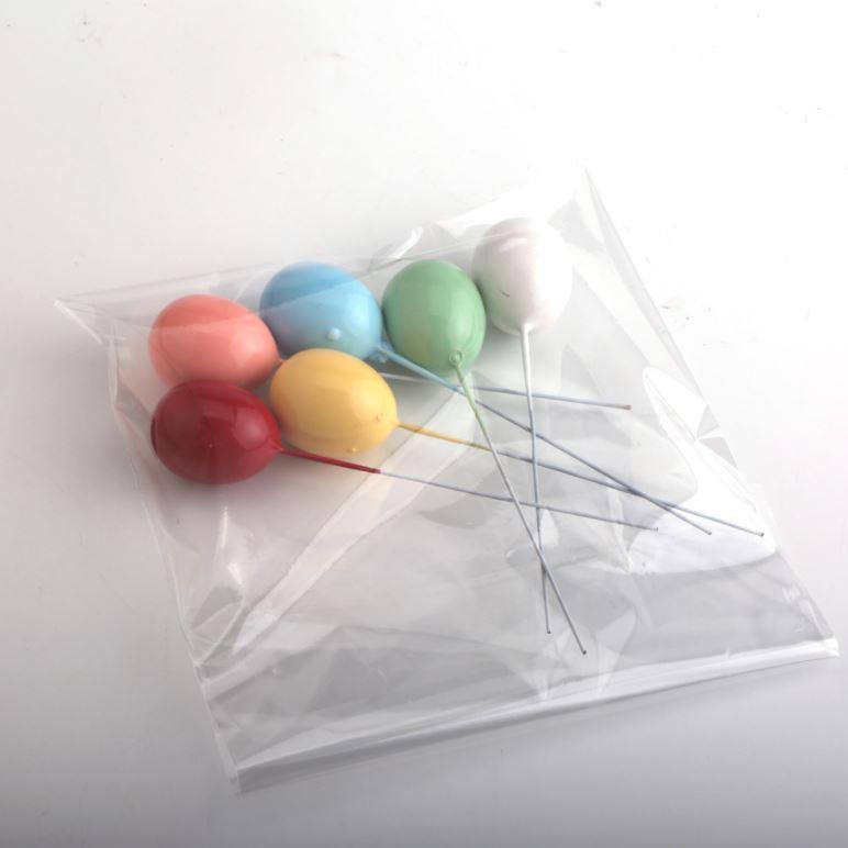 6pcs Balloon Cake Topper Cake Insert Flags Birthday Party Supplies Baking Decoration(953L) - Image 6