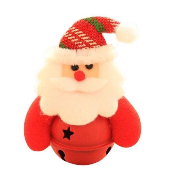 Christmas Decorations Plush ball doll pendant ski Snowman Pendant Christmas Tree Pendant festival decoration(1105L) - Image 8