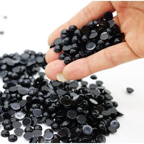 50pcs Plastic Puppet Doll Accessories Toys Eyeball Amigurumi Eyes Teddy Bear Doll AnimalPlushBlackSafetyEyes DIY (1509L) - Image 4
