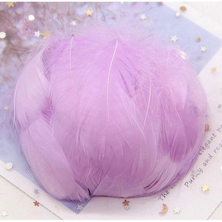 7-12cm Fluffy Goose Feathers Dyed Colorful Swan Plume For Diy Carnival Party Decoration Craft Accessories(1182) - Image 8